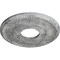 Ekena Millwork Bradford Medallion (Canopies up to 6 5/8"), 12 1/2"OD x 3 7/8"ID x 3/4"P, Ultra Pure White Crackle CM12BRUWC - alternate 3